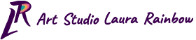 Logo ART STUDIO LAURA RAINBOW