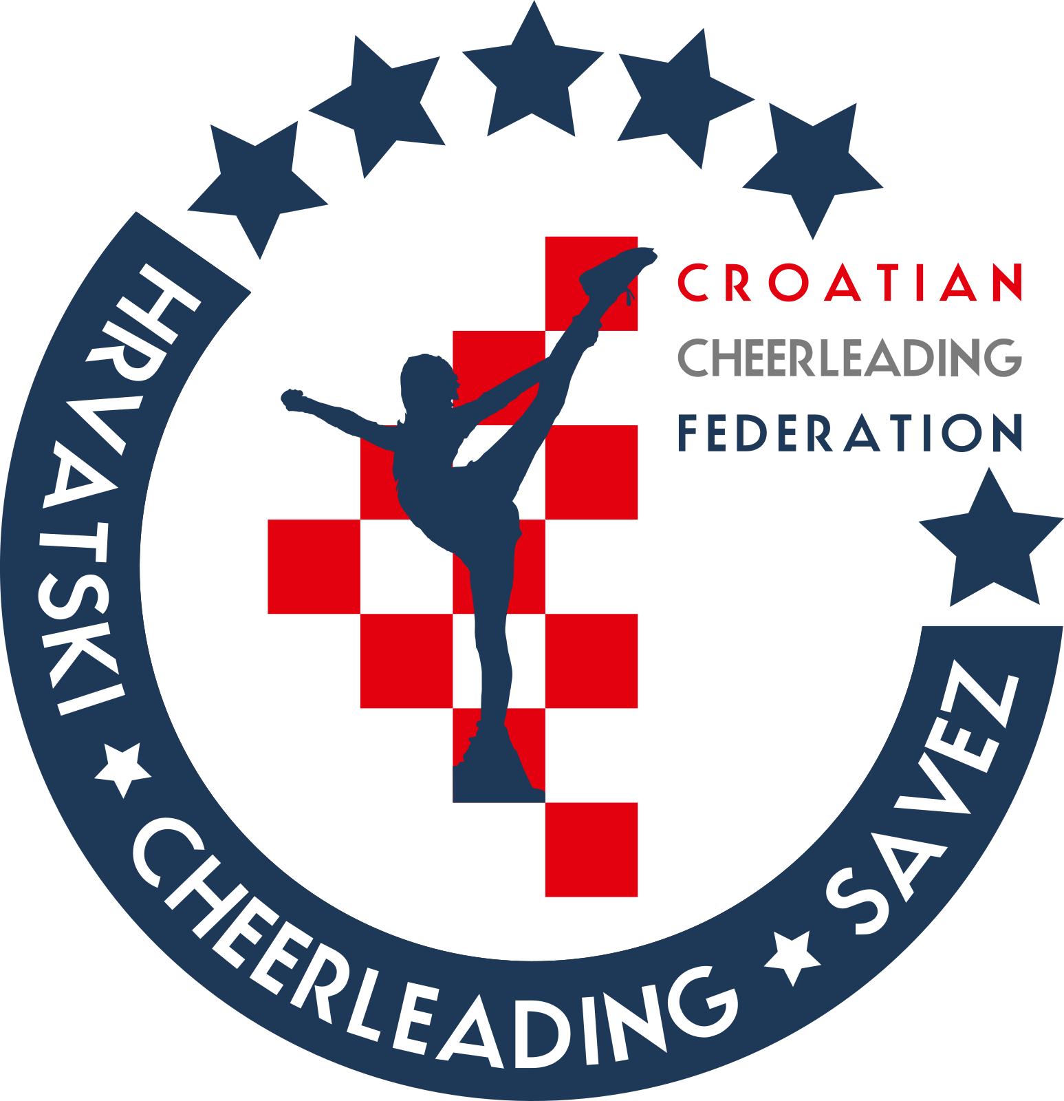 Logo Hrvatski cheerleading savez