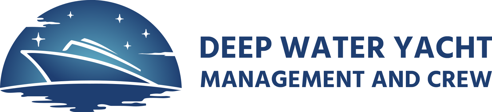 Logo Deep water yachting