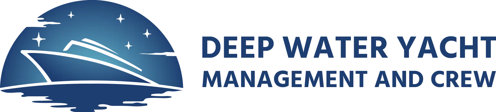 Logo Deep water yachting