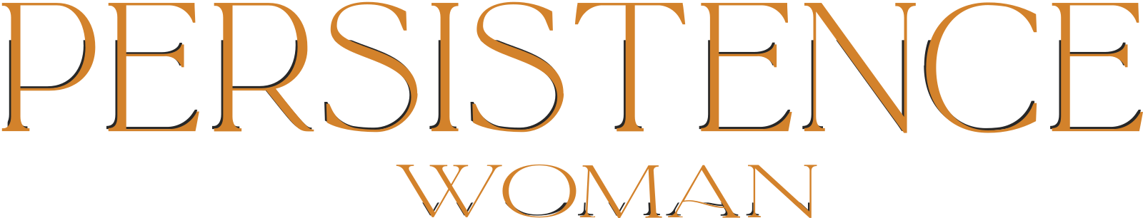Logo PERSISTENCE WOMAN