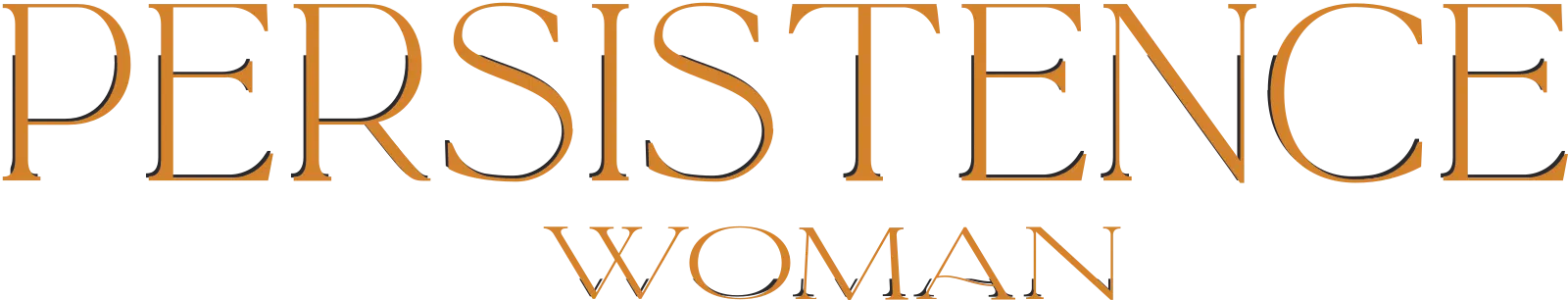 Logo PERSISTENCE WOMAN