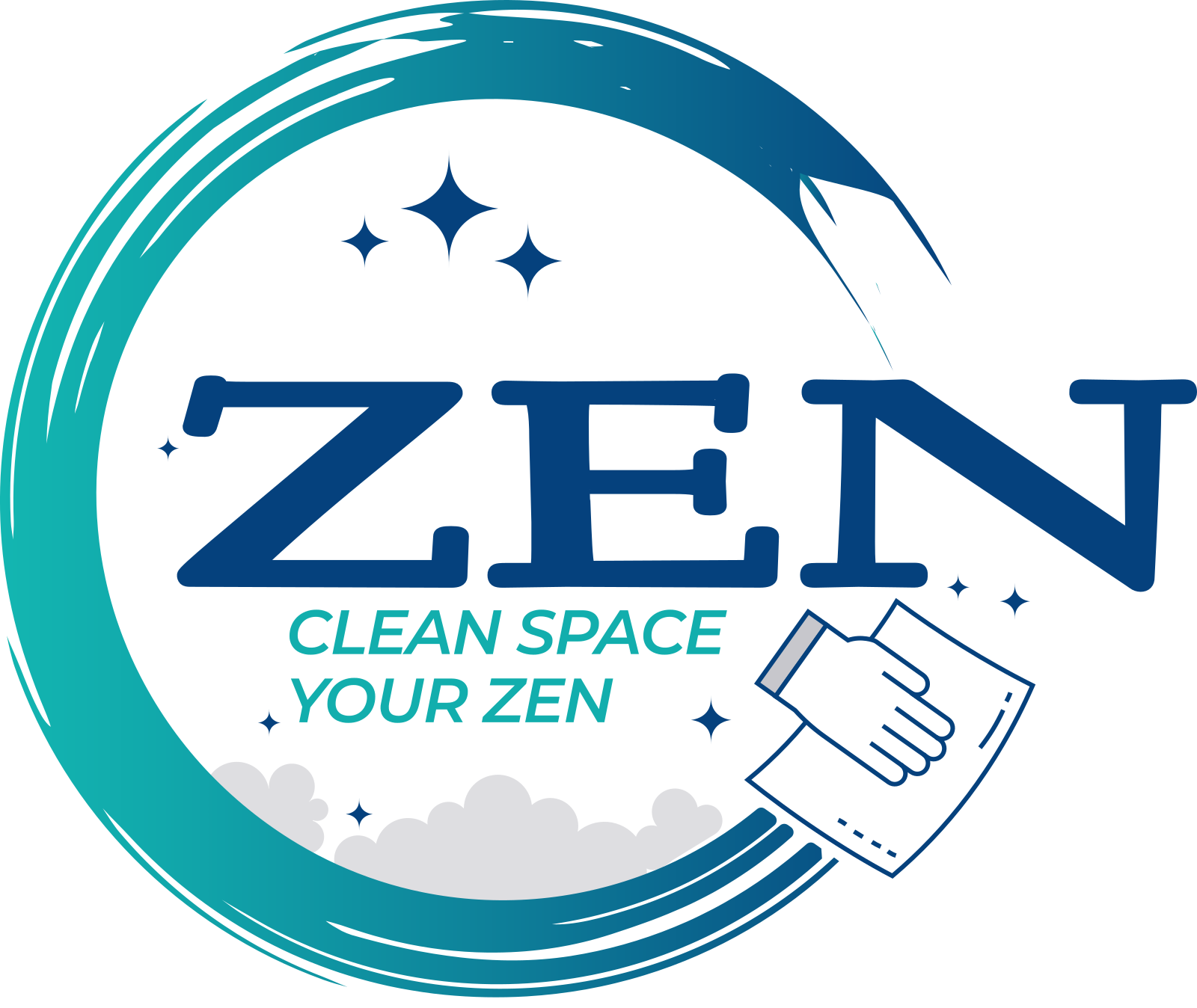 Logo ZEN servis za čišćenje – Zagreb