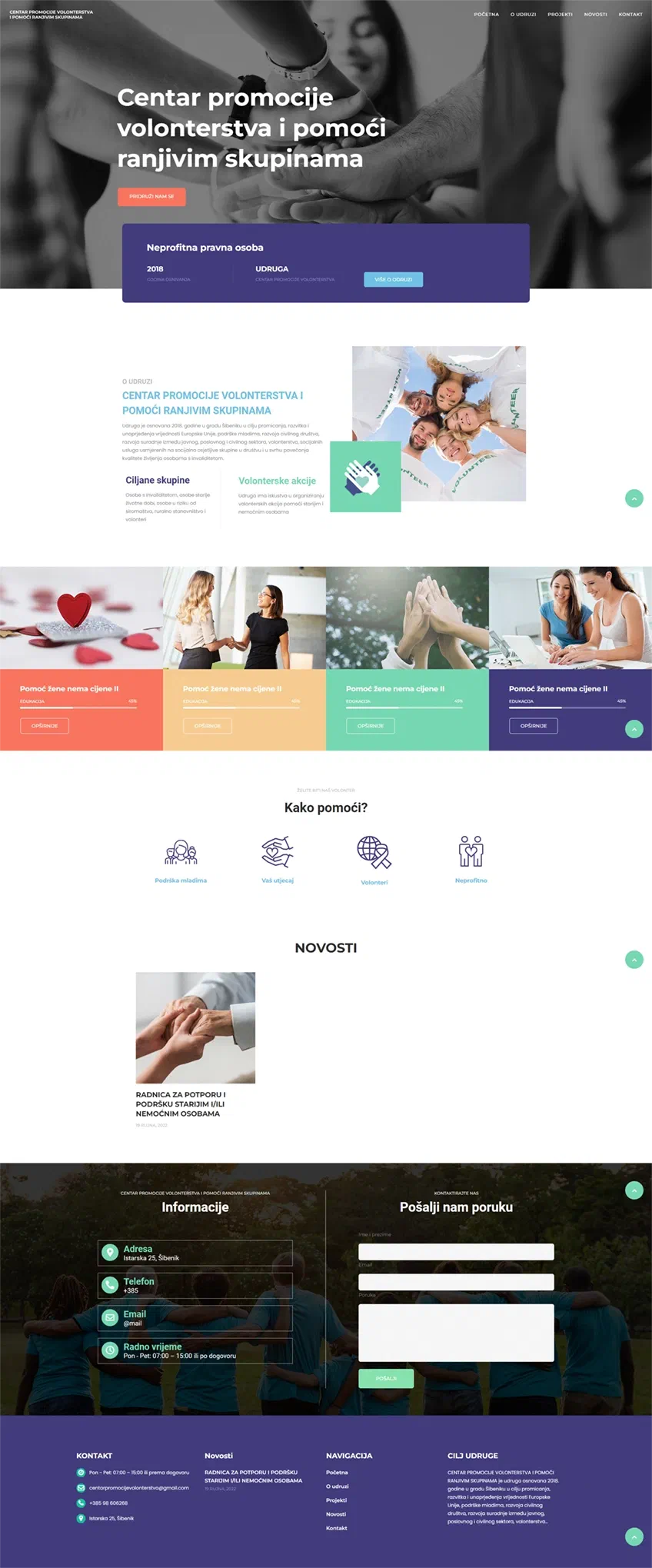 Prikaz web stranice Cvirs