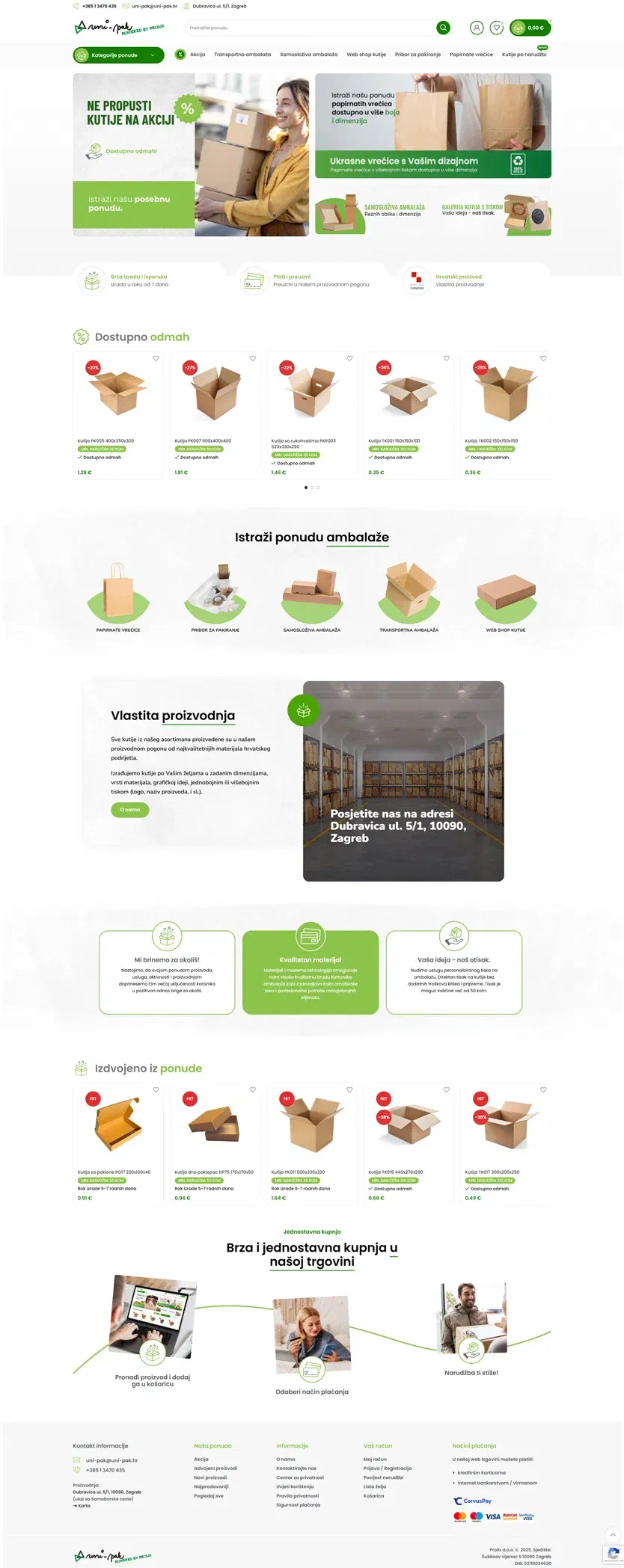 Prikaz web stranice Prolix