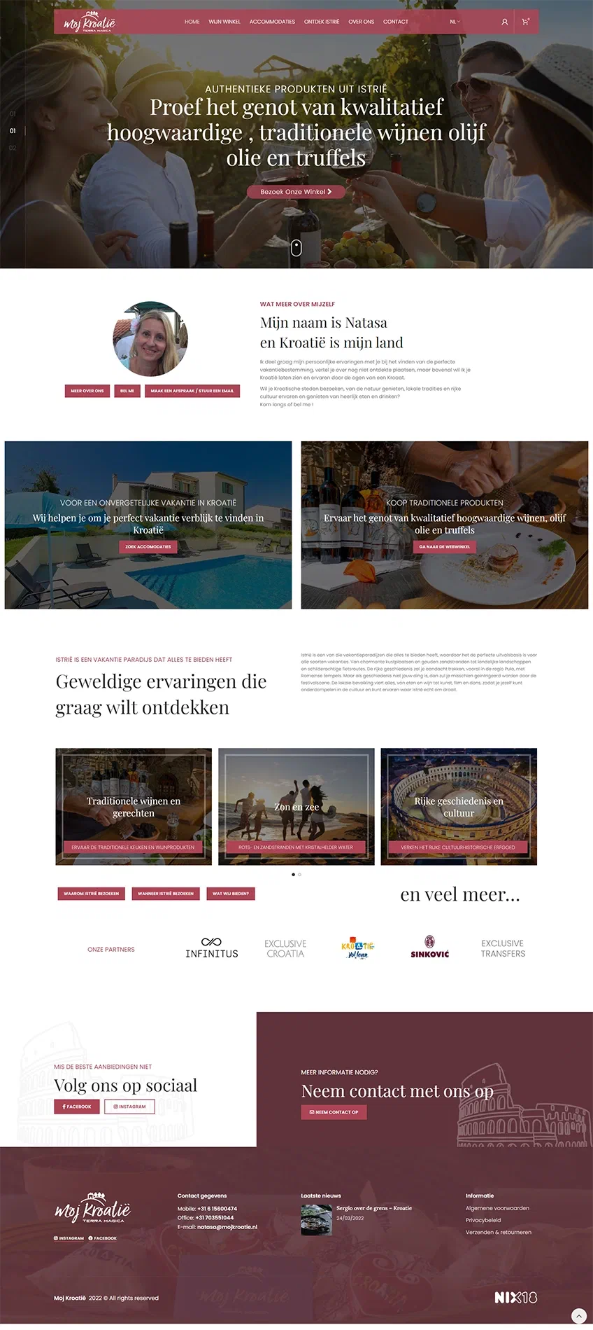 Prikaz web stranice Moj Kroatie