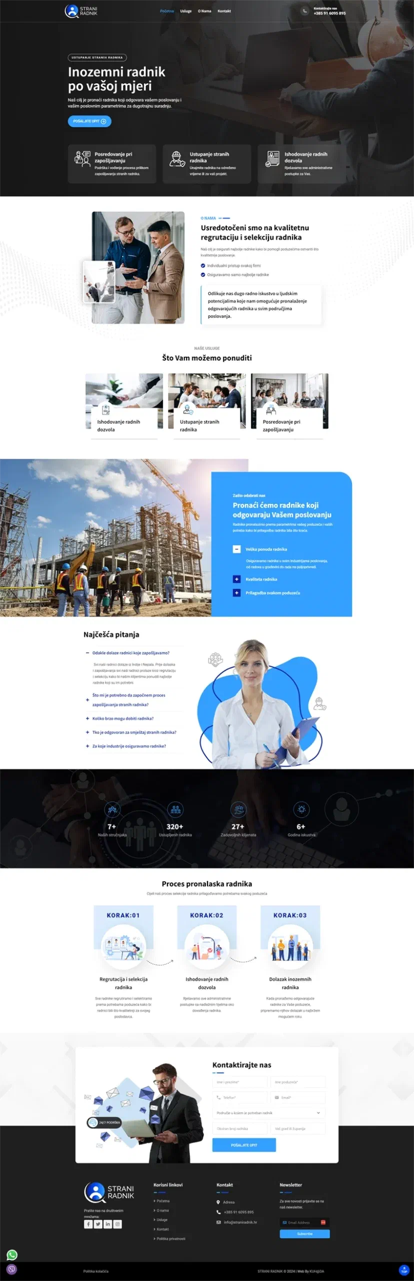 Prikaz web stranice ISPRAVNADOZVOLA D.O.O. Strani Radnik