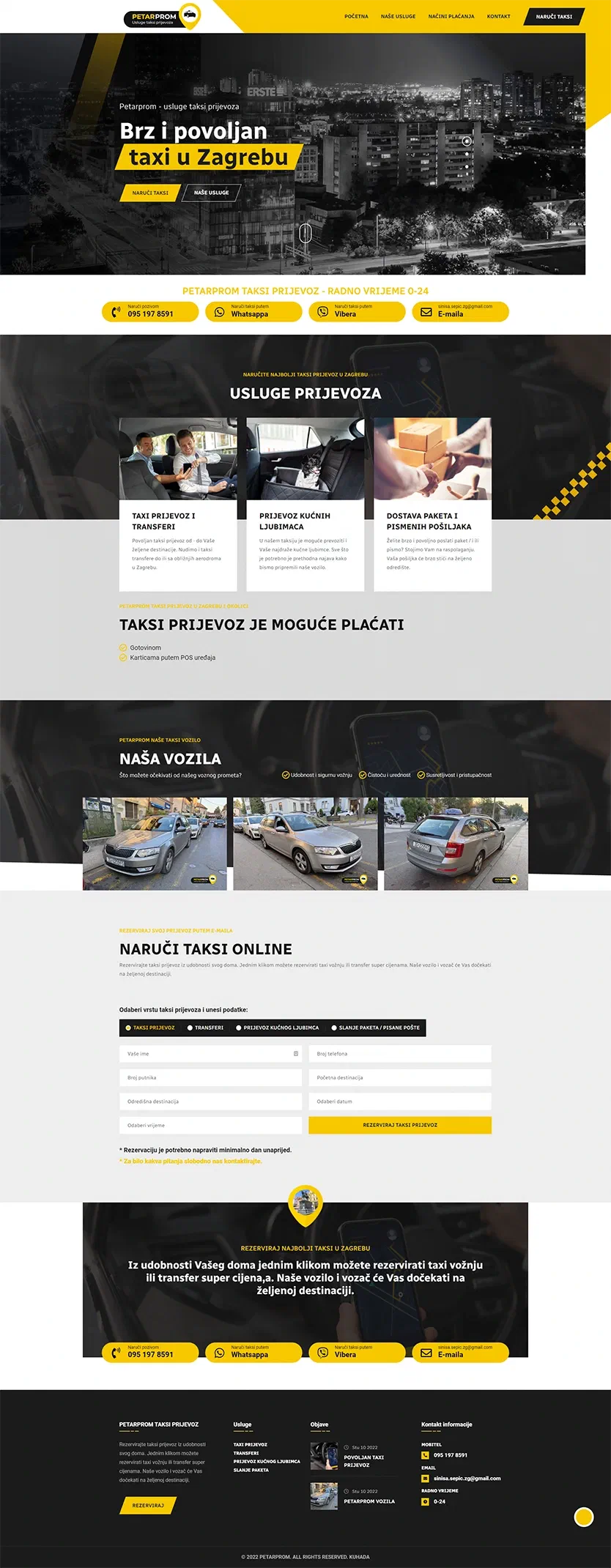 Prikaz web stranice Petar prom