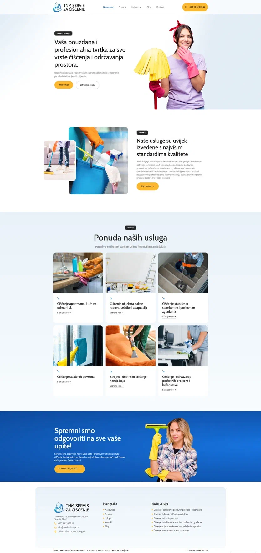 Prikaz web stranice TNM CONSTRUCTING SERVICES d.o.o.