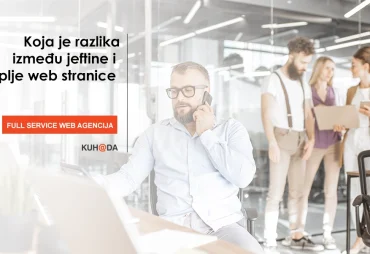 Koja je razlika izmedu jeftine i skuplje web stranice