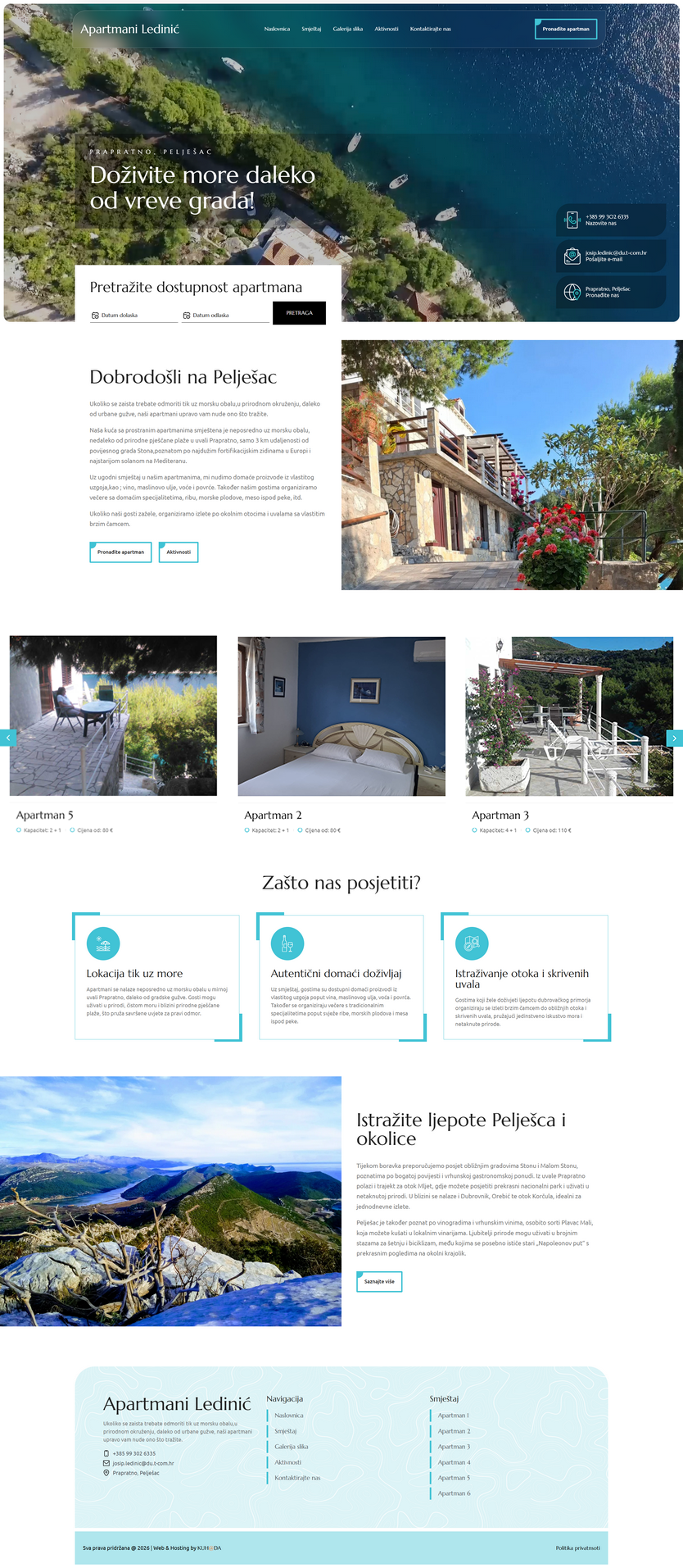 kuhada reference porfolio apartmani ledinic