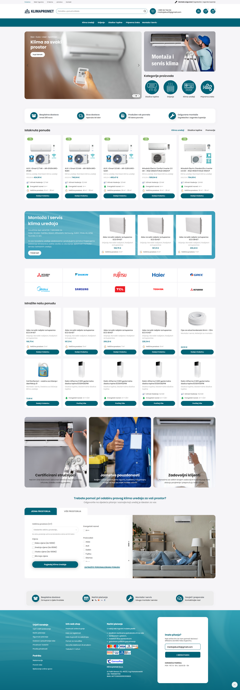 kuhada reference porfolio klima promet